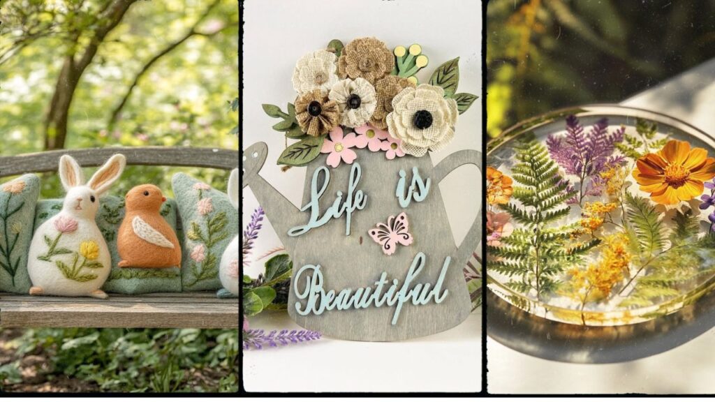 40+ Beautiful Spring Crafts for Adults to Try This Season