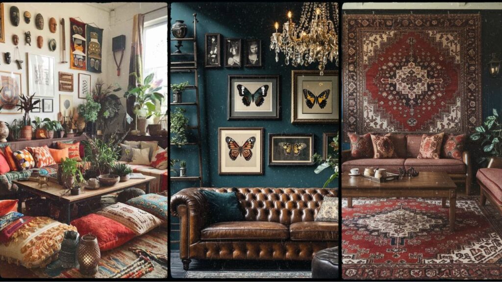 45 Eclectic Living Room Interior Ideas